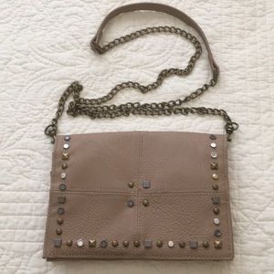 Mossimo Beige Convertible Crossbody Bag (NWOT)